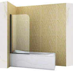 Pare-Baignoire|Silla Global Silla Pare-baignoire MARION, pivotant, 70x140 CM, Noir