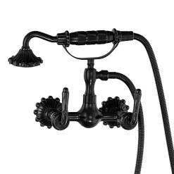 Robinet De Baignoire|Silla Global SILLA Robinet De Baignoire en Laiton retro, mural, noir