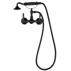 Robinet De Baignoire|Silla Global SILLA Robinet De Baignoire en Laiton retro, mural, noir