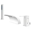 Silla Global Silla Robinet De Baignoire en Laiton sur plage 3 trous, Chrome
