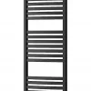 Silla Global Silla Sèche-serviettes eau chaude 680W 150x50x5,4cm, Noir