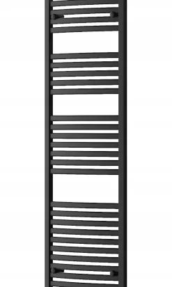 Silla Global Silla Sèche-serviettes eau chaude 680W 150x50x5,4cm, Noir
