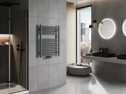 Sèche-Serviettes Eau Chaude|Silla Global Silla Sèche-serviettes eau chaude 447W 80x60x3cm, Gris