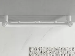 Silla Global Silla Sèche-serviettes eau chaude 389W 120x50x4,8cm, Blanc