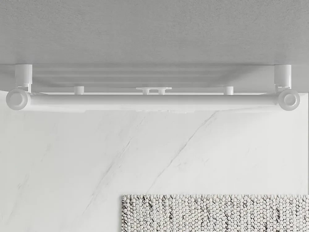 Silla Global Silla Sèche-serviettes eau chaude 389W 120x50x4,8cm, Blanc