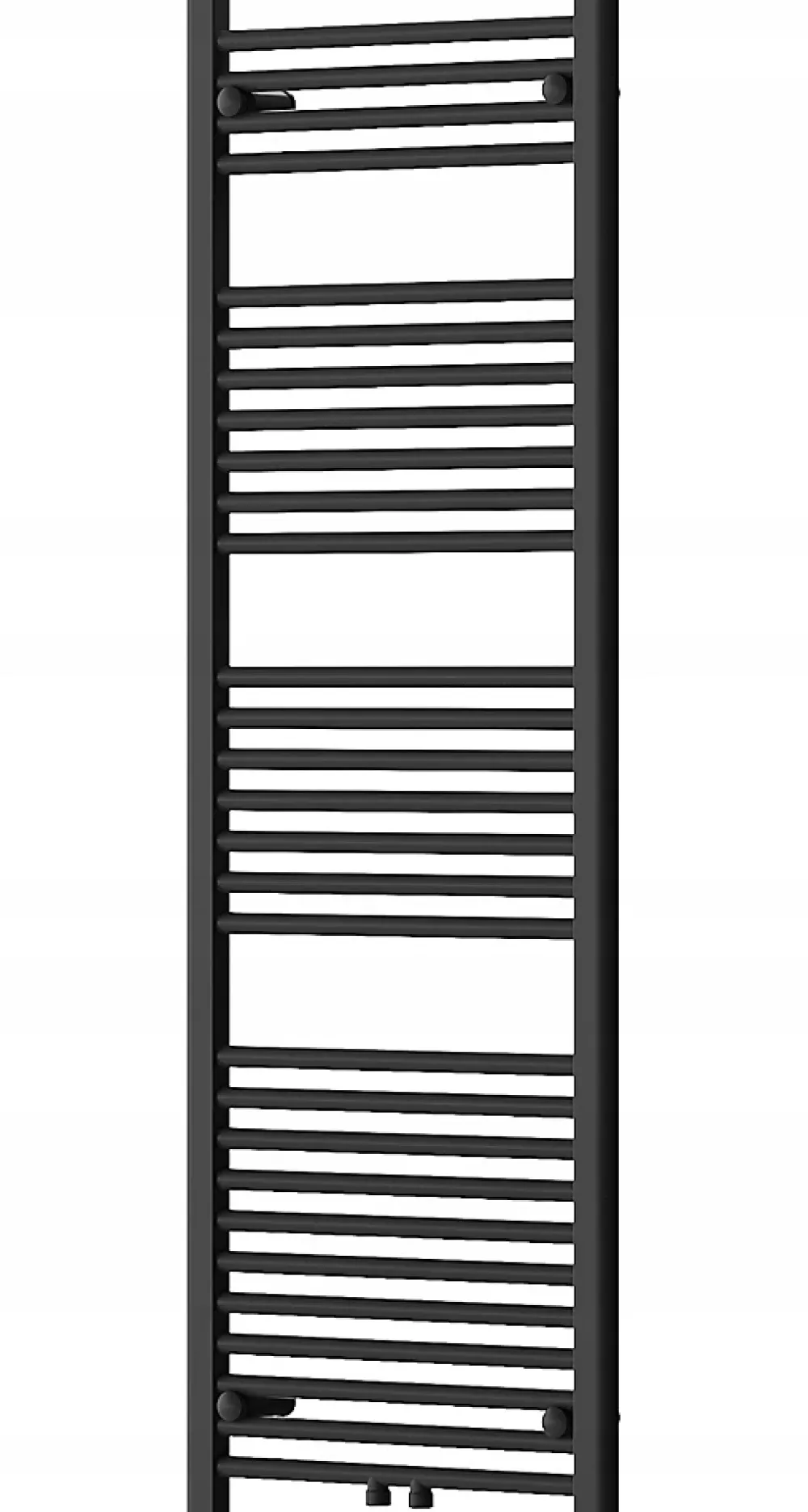 Silla Global Silla Sèche-serviettes eau chaude 629W 150x50x3cm, Noir