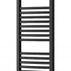 Silla Global Silla Sèche-serviettes eau chaude 442W 120x40x4,4cm, Noir