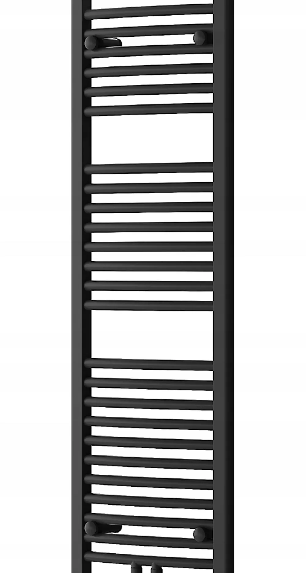 Silla Global Silla Sèche-serviettes eau chaude 442W 120x40x4,4cm, Noir