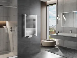 Sèche-Serviettes Eau Chaude|Silla Global Silla Sèche-serviettes eau chaude 430W 90x60x3cm, Blanc