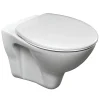 Cersanit S-line Pro WC suspendu Fayans + Abattant, Blanc (S-LinePro)