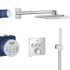 Colonne De Douche Encastrable|Grohe SmartControl Set de douche + accessoire anticalcaire WashBall offerte (34712000)