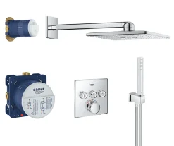 Colonne De Douche Encastrable|Grohe SmartControl Set de douche + accessoire anticalcaire WashBall offerte (34712000)