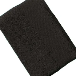 Gant De Toilette|Sols - Serviette à main ISLAND Noir (Taille unique)