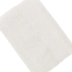 Gant De Toilette|Sols - Serviette à main ISLAND Blanc (Taille unique)