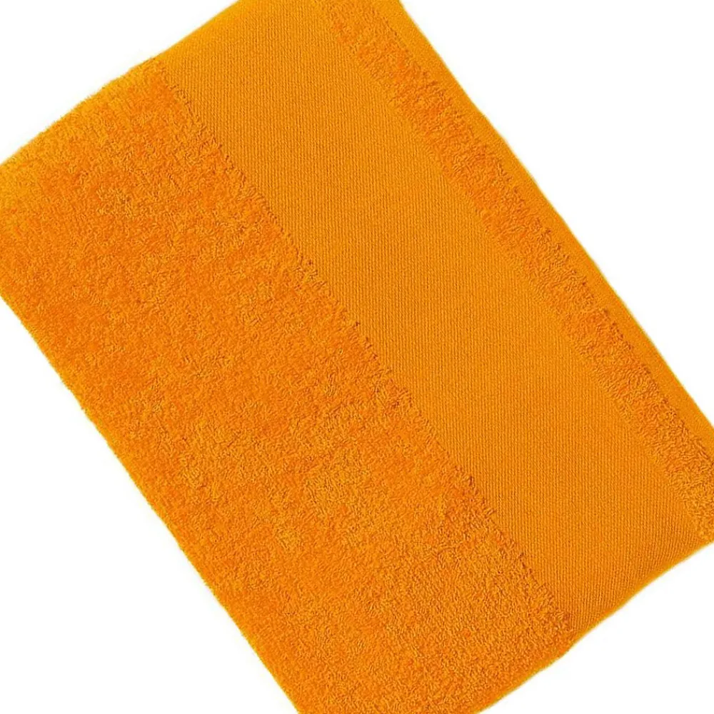 Gant De Toilette|Sols - Serviette à main ISLAND Orange (Taille unique)