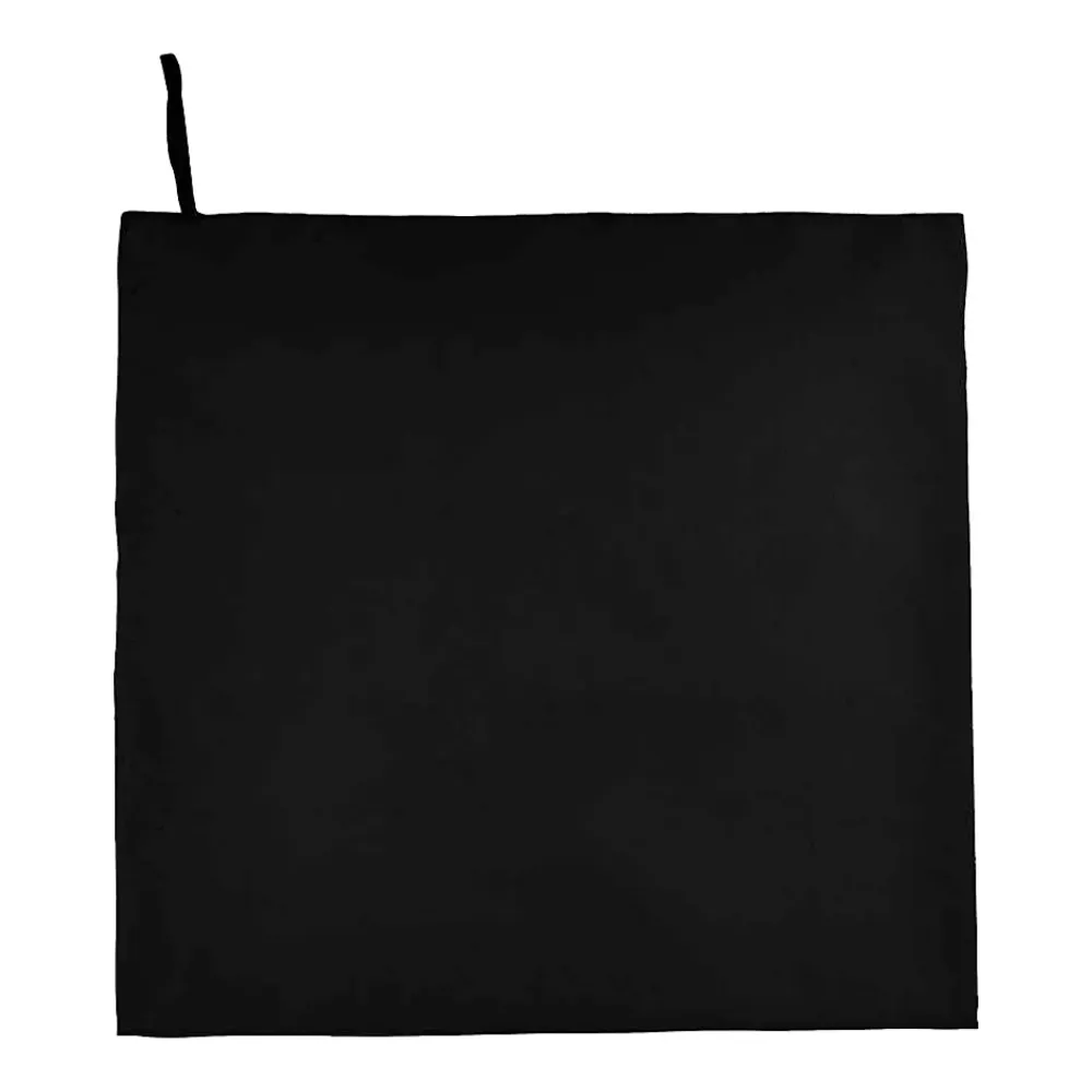 Gant De Toilette|Sols - Serviette ATOLL Noir (Taille unique)