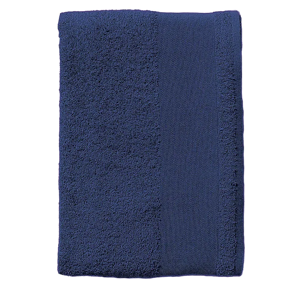 Gant De Toilette|Sols - Serviette de bain BAYSIDE Bleu marine français (Taille unique)