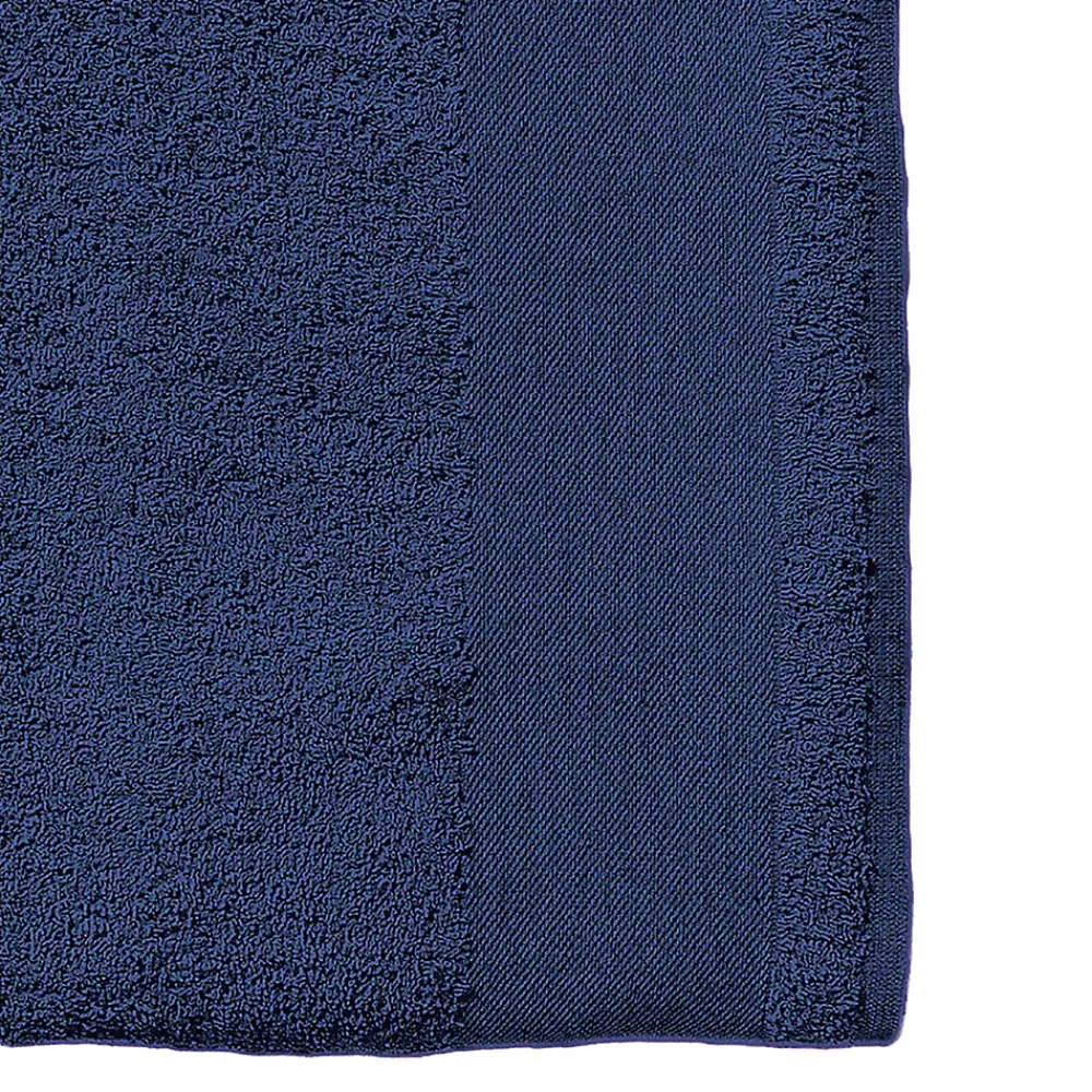 Gant De Toilette|Sols - Serviette de bain BAYSIDE Bleu marine français (Taille unique)