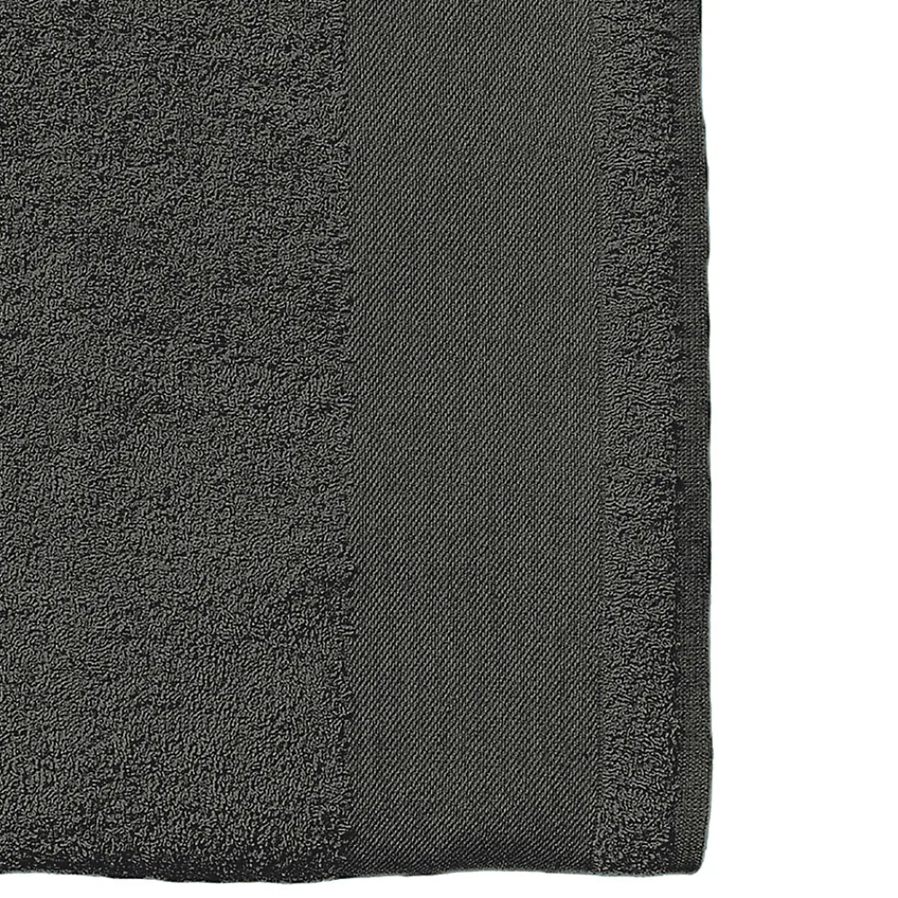 Gant De Toilette|Sols - Serviette de bain BAYSIDE Gris foncé (Taille unique)