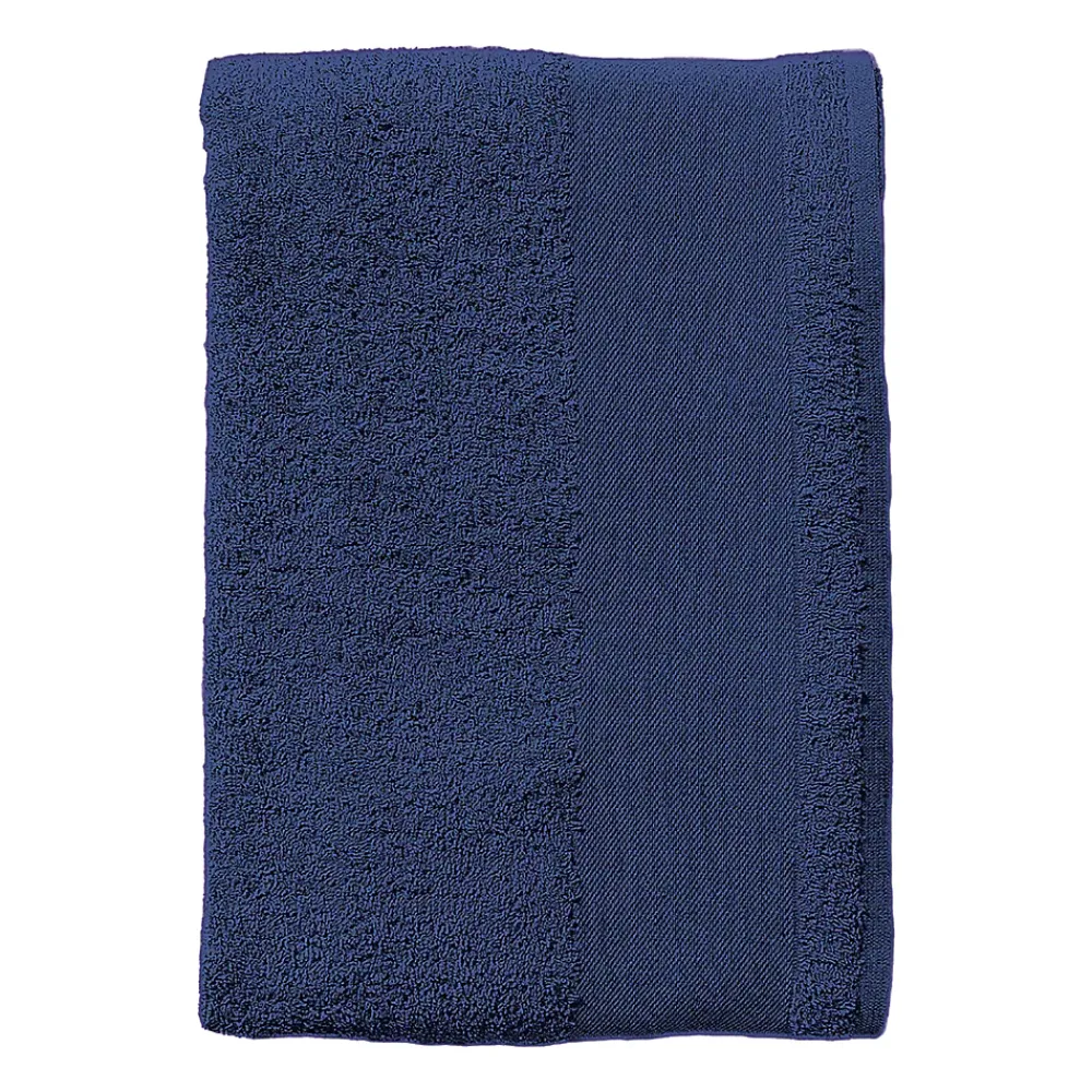 Gant De Toilette|Sols - Serviette de bain BAYSIDE Bleu marine français (Taille unique)