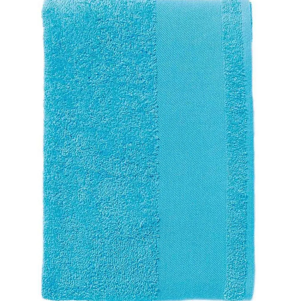 Gant De Toilette|Sols - Serviette de bain ISLAND Turquoise vif (Taille unique)