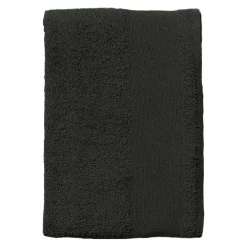 Sols - Serviette de bain pour invités ISLAND Noir (Taille unique)