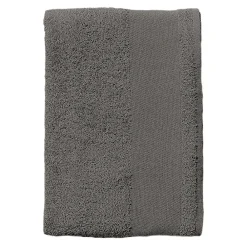 Gant De Toilette|Sols - Serviette de bain pour invités ISLAND Gris foncé (Taille unique)