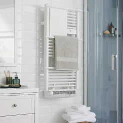 GoodHome Soufflerie amovible Acilia blanc 1000W