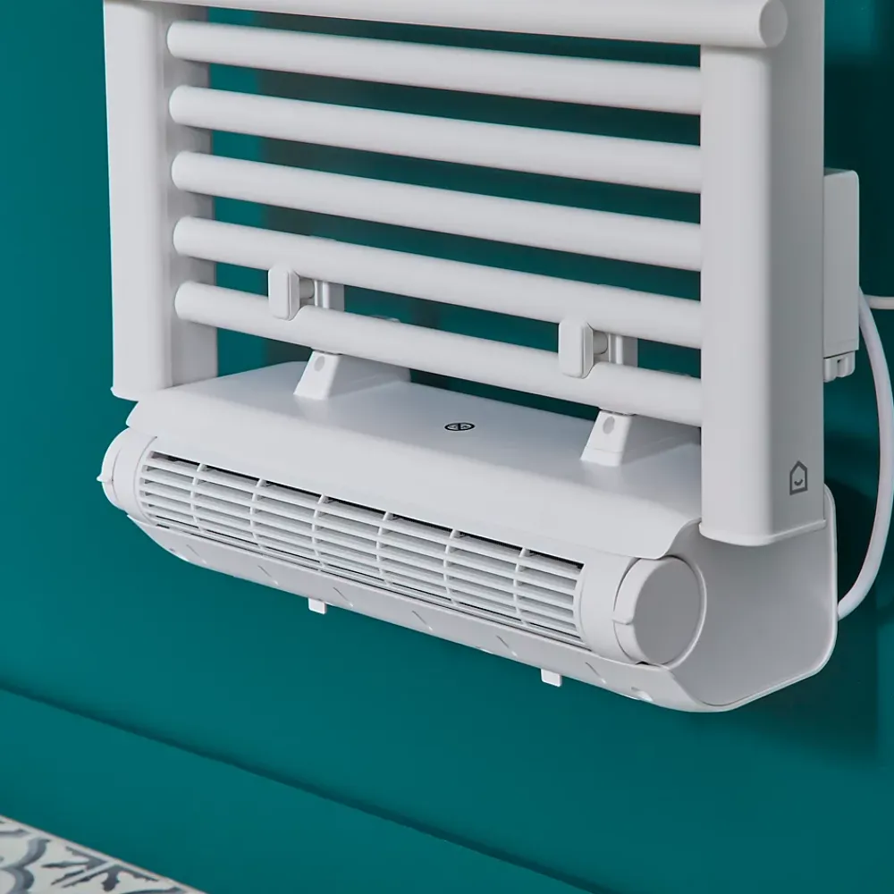 GoodHome Soufflerie amovible Acilia blanc 1000W