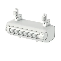 Sèche-Serviettes Électrique|GoodHome Soufflerie amovible Acilia blanc 500W