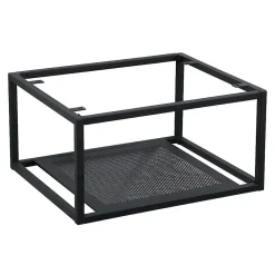 Mob-In Structure métallique noir mat à suspendre - pour plan de toilette - 60 cm WILL