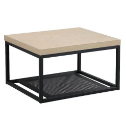 Mob-In Structure métallique noir mat à suspendre - pour plan de toilette - 60 cm WILL