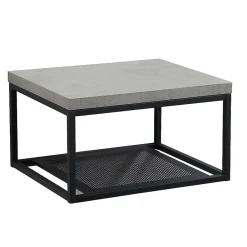 Mob-In Structure métallique noir mat à suspendre - pour plan de toilette - 60 cm WILL