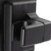 Deko Support de douche rotatif et réglable, support de pommeau de douche à main réglable, étanche (noir)