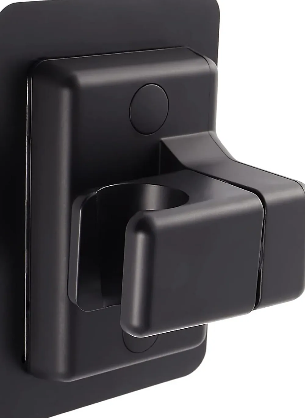 Deko Support de douche rotatif et réglable, support de pommeau de douche à main réglable, étanche (noir)