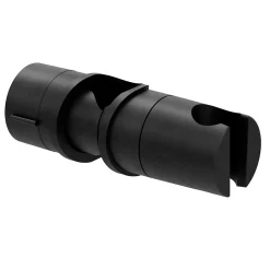 GoodHome Support de douchette pour barre de douche, noir,