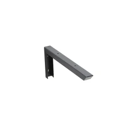 Plan De Travail Salle De Bains|Kiamami Valentina Support D'étagère De 49 Cm En Métal Gris Foncé