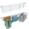 Foxydry Support linge rabattable 2 sens blanc 202x63x8 cm Duo