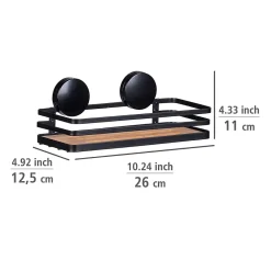 Wenko Support mural Static-Loc collection Alba pour salle de bain