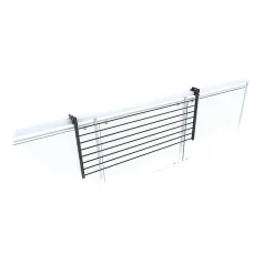 Foxydry Support pliable pour balcon extérieur 62x63x8 cm Duo