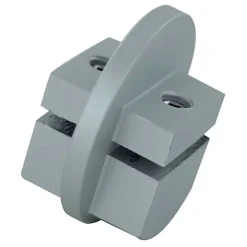 Urinoir|Duval Support profilé pour main courante en aluminium anodisé argent - - 61-0102-2000