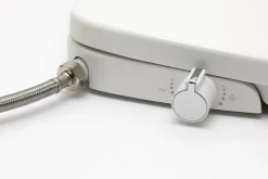 Wc Japonais|Swiss Aqua Technologies Abattant WC japonais siège de toilette Softclose sans électricité avec bidet intégré, blanc SATBEASY2233