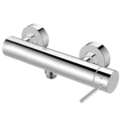 Swiss Aqua Technologies Aurum mitigeur de douche mural 150 mm à levier sans set de douche, chrome brillant (SATBAUR268CR)