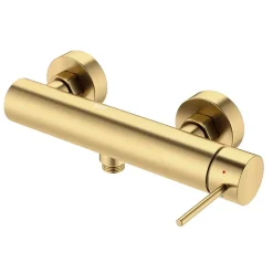 Swiss Aqua Technologies Aurum mitigeur de douche mural 150 mm à levier sans set de douche, or (SATBAUR268BG)