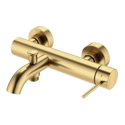 Swiss Aqua Technologies Aurum mitigeur bain/douche 150 mm à levier, or brossé (SATBAUR222BG)