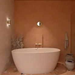 Swiss Aqua Technologies Aurum mitigeur bain/douche 150 mm à levier, or brossé (SATBAUR222BG)