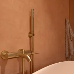 Swiss Aqua Technologies Aurum mitigeur bain/douche 150 mm à levier, or brossé (SATBAUR222BG)