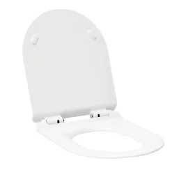 Wc Suspendu|Swiss Aqua Technologies Brevis WC suspendu sans bride, fixations invisibles + abattant ultra-fin, softclose (BrevisRimless)