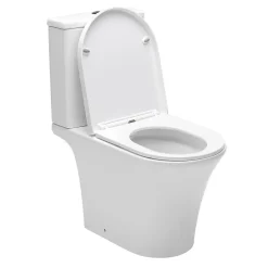 Wc À Poser|Polysan Swiss Aqua Technologies Combi WC à poser sans bride, avec abattant softclose - remplissage par le bas (SATBRE030RREXVP)