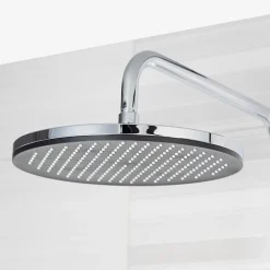 Colonne De Douche Thermostatique|Swiss Aqua Technologies Colonne de douche avec douchette 3 jets, Mitigeur thermostatique, Barre réglable en hauteur, Noir/Chrome